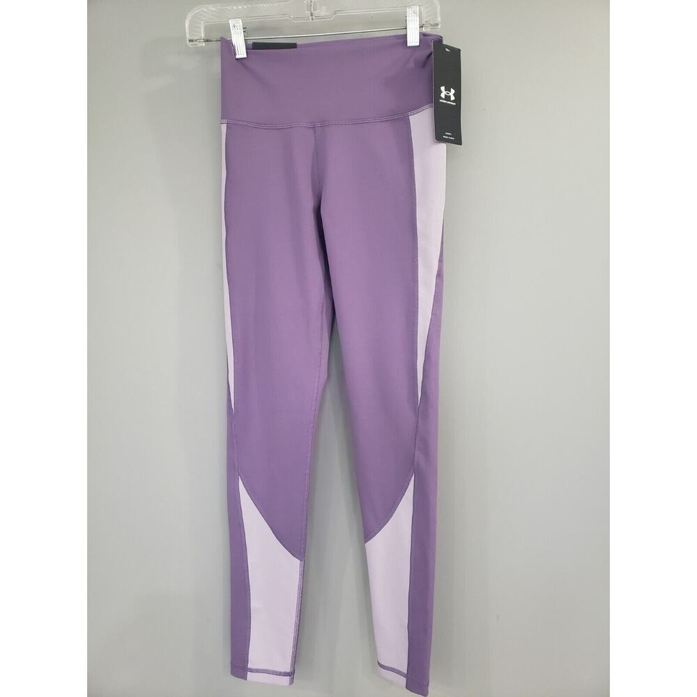 NEW Under Armour Full Length HIGH RISE Leg Compression Leggings workout gym